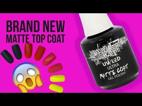 Urban Graffiti Ultra Matte Coat Urban Graffiti Gel Polish 15ml