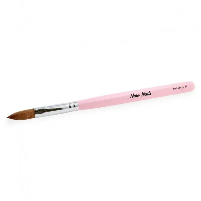 Kolinsky Acrylic Brush - Oval Sharp   Naio Nails