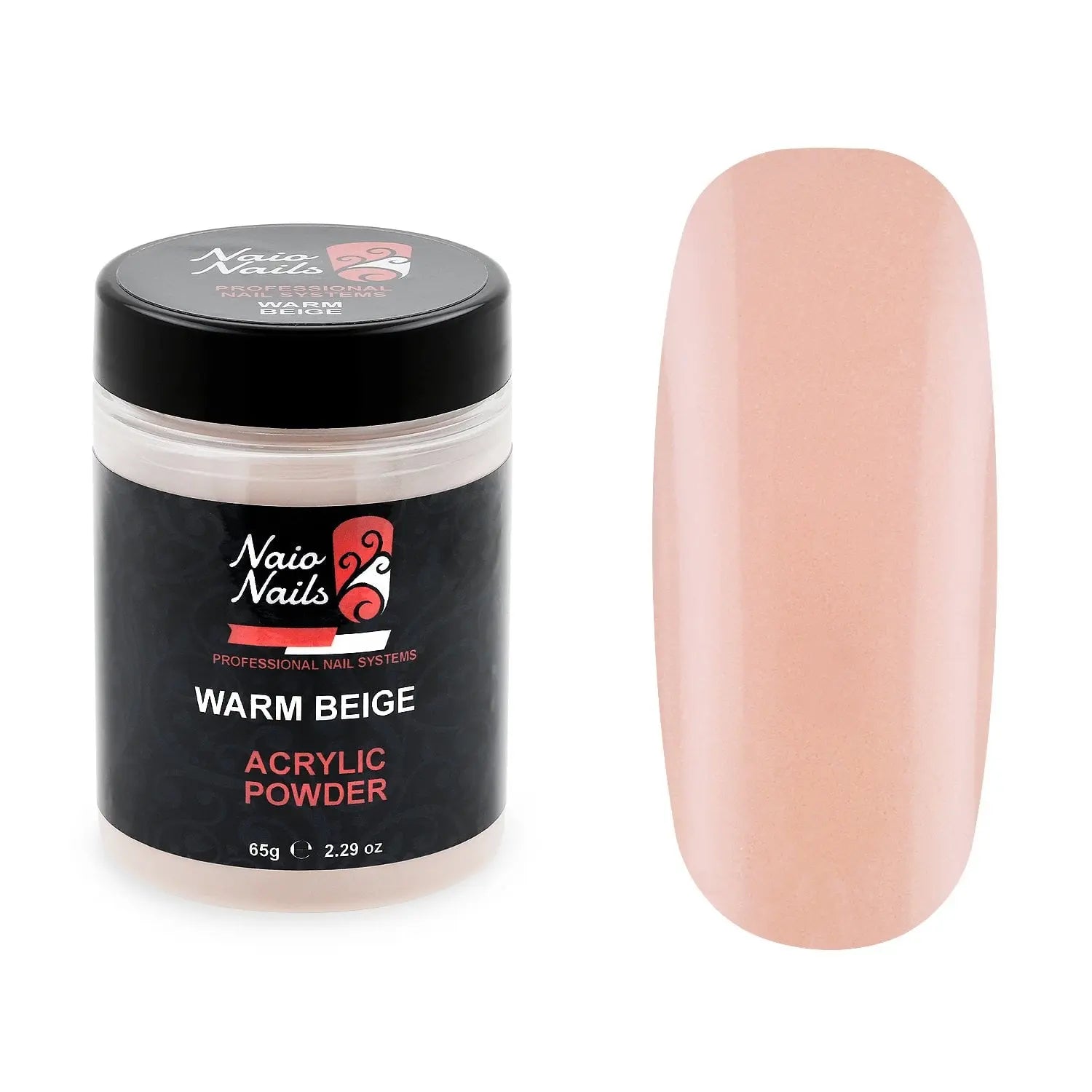 Warm Beige Cover Pink Acrylic Powder 12g - 195g   Naio Nails