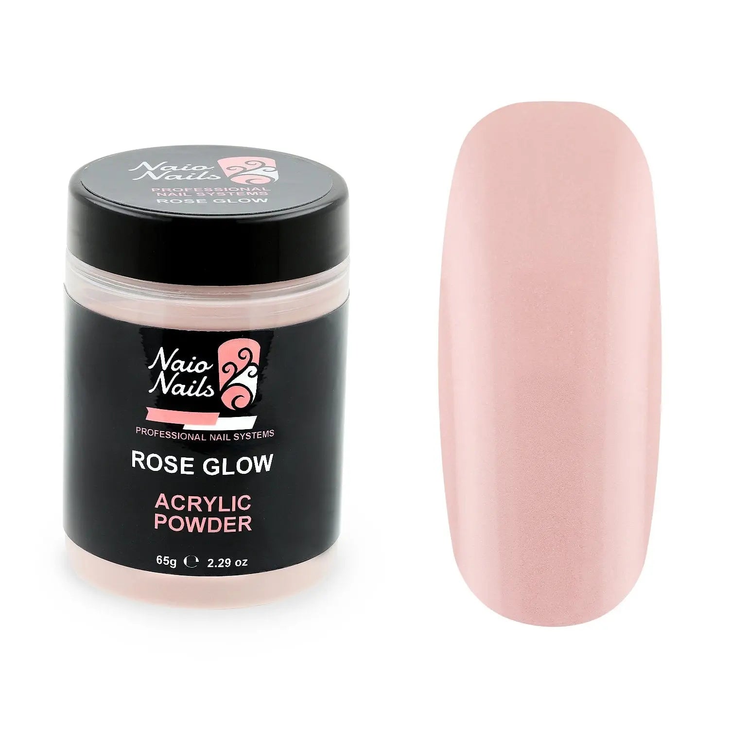 Rose Glow Acrylic Powder 12g - 195g   Naio Nails