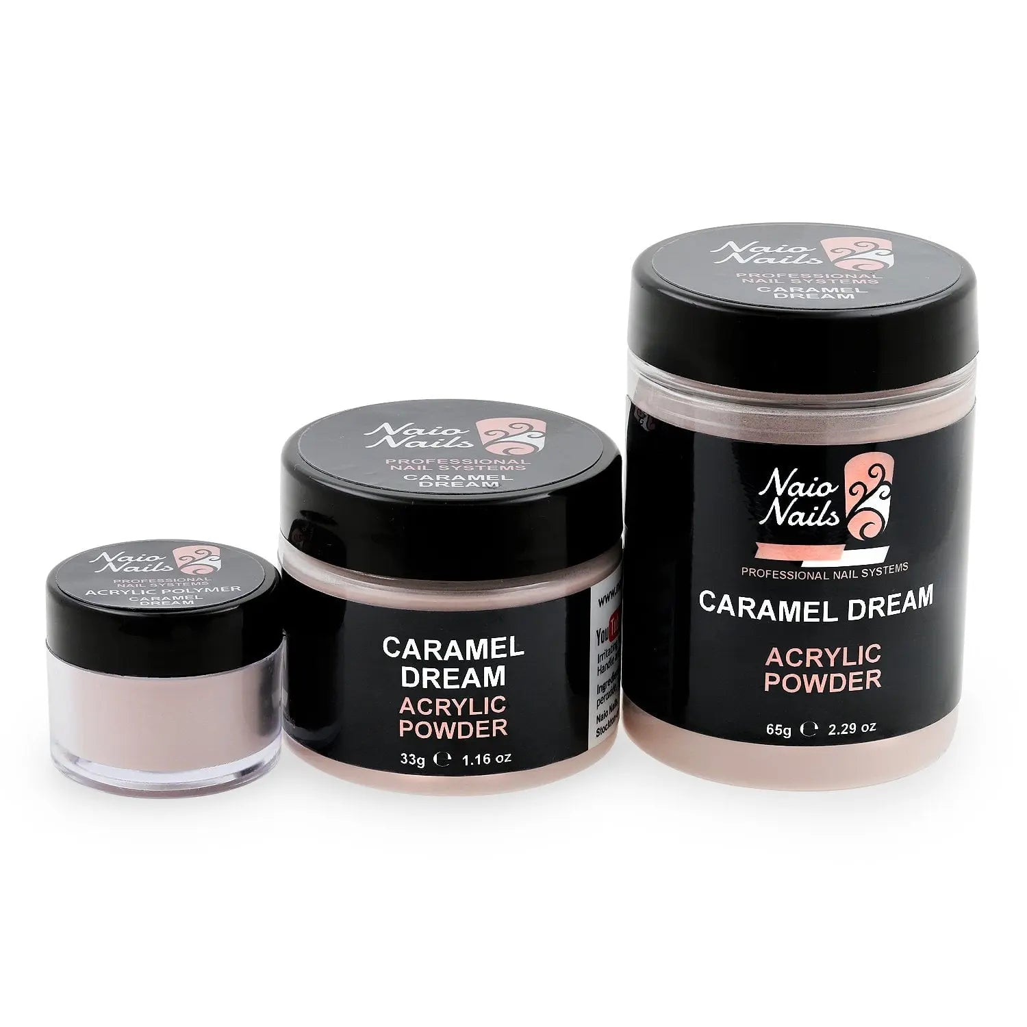 Caramel Dream Acrylic Powder 12g - 195g   Naio Nails