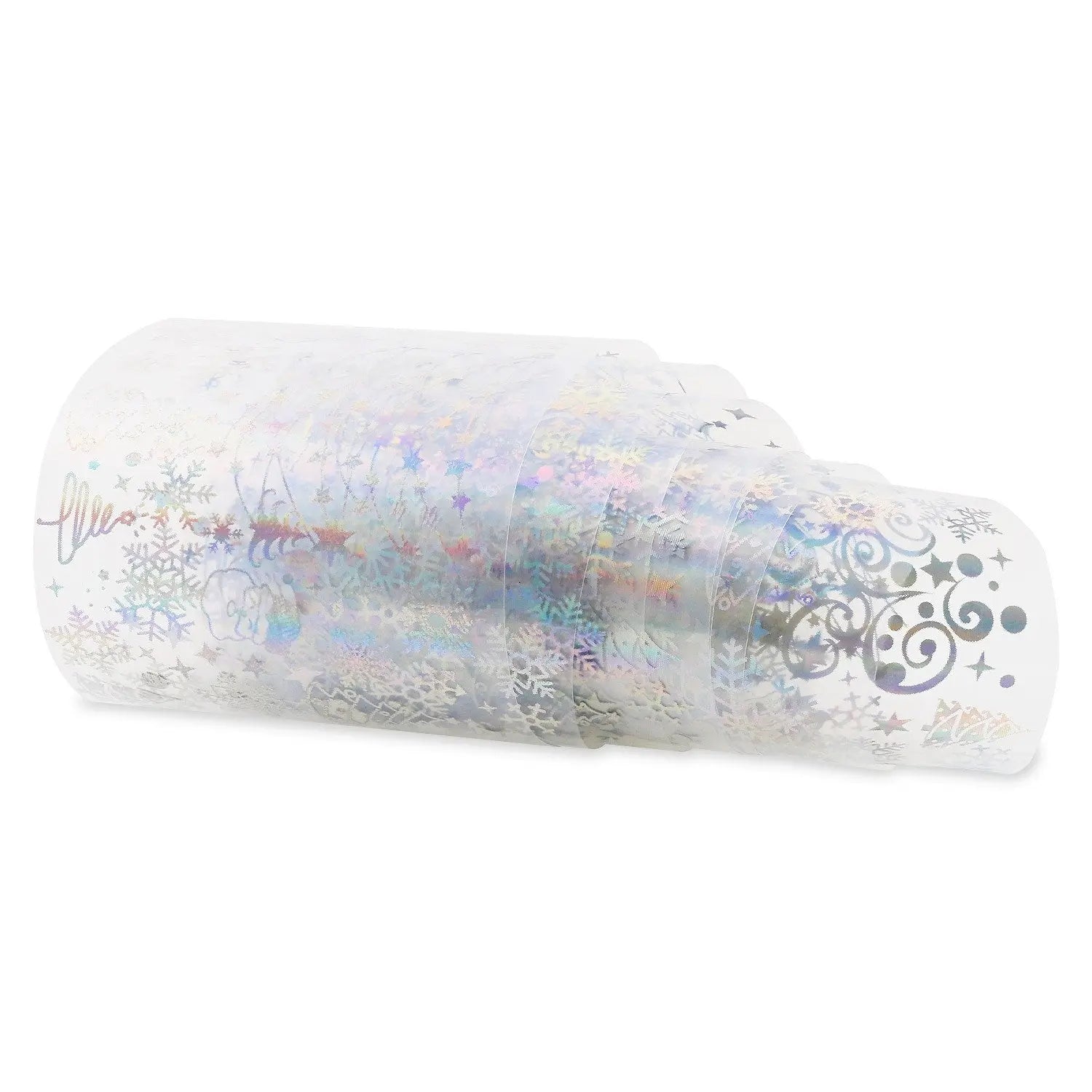 NF-060 Holographic Christmas - Transfer Foil Strip   Naio Nails