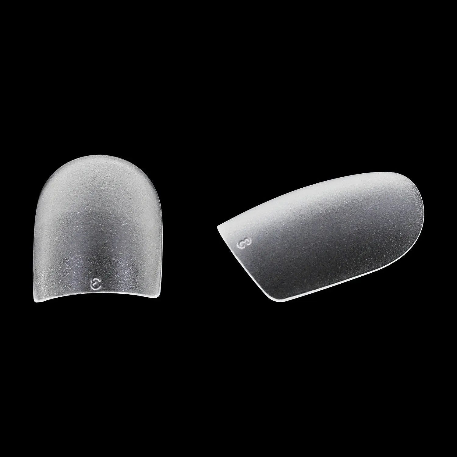 Full Cover Classic Square - Matte Clear Nail Tips - 360 Tips   Naio Nails