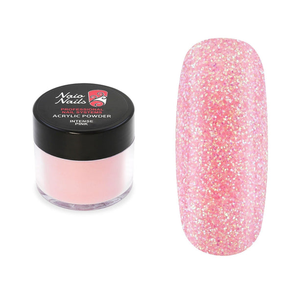 Intense Pink Shimmer Acryl Poeder