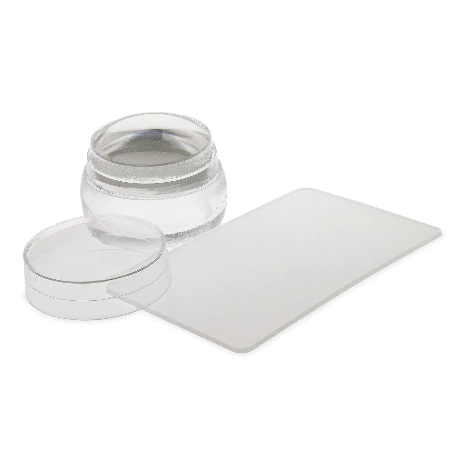 Silicone Jelly Head Stamper - Clear   Naio Nails
