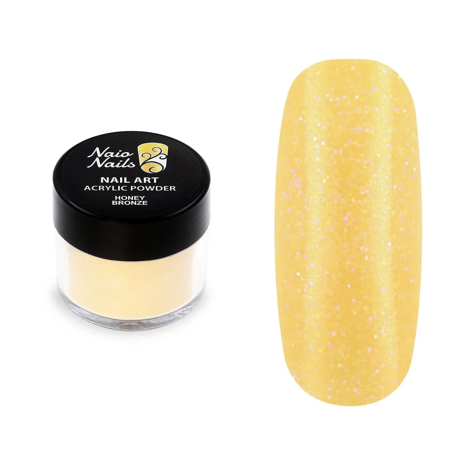 Honey Bronze Shimmer Acrylic Powder - 12g   Naio Nails