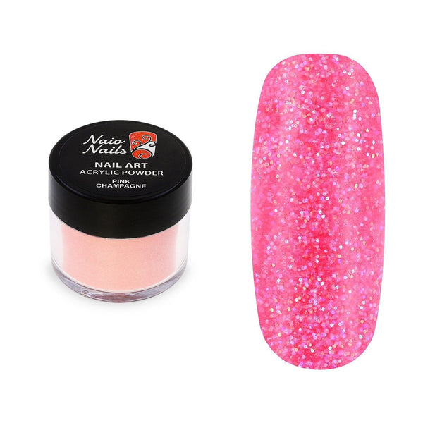 Poudre Acrylique Shimmerée Champagne Rose - 12g