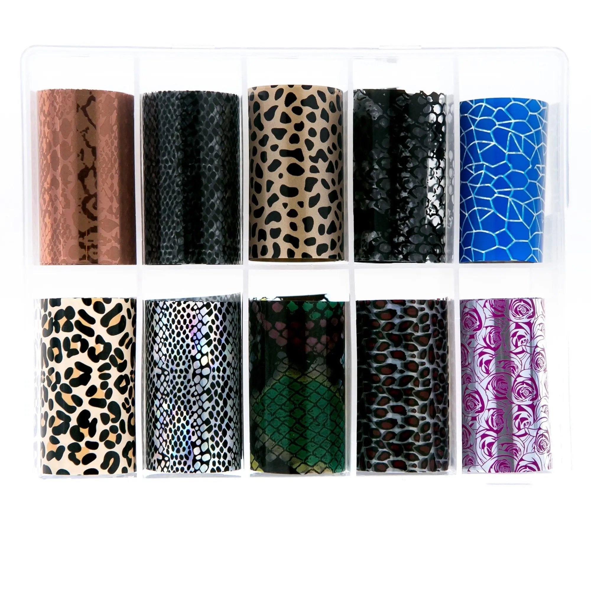 TFS-178 Animal Print Selection of Foils   Naio Nails
