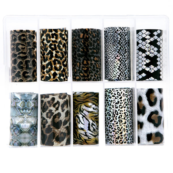 TFS-34 Metallic Animal & Snake Skin Foil Set