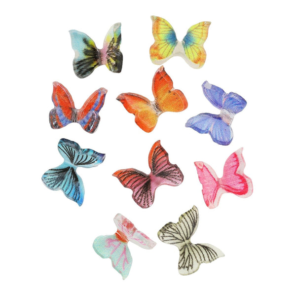 Pot of 10 Charms - Butterflies