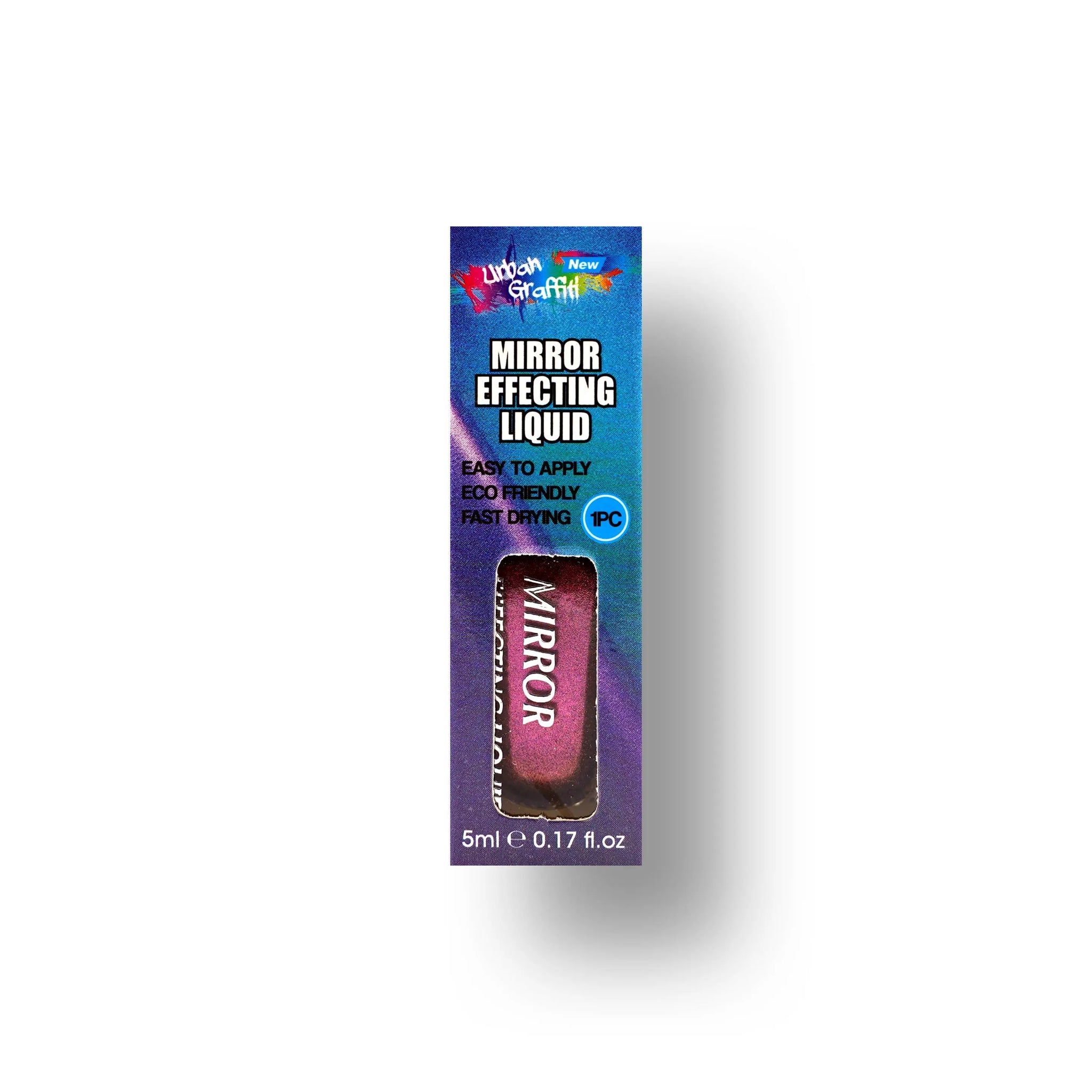 Urban Graffiti 5ml Mirror Effecting Liquid Chrome 02 - SUNSET AMETHYST   Naio Nails