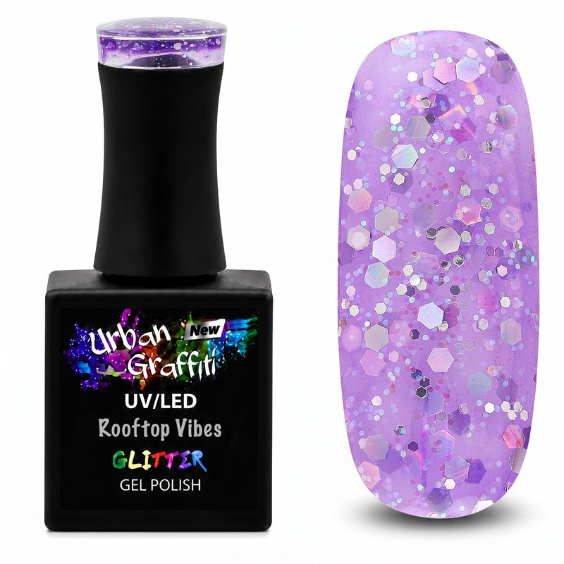 Rooftop Vibes - UGGP-A0883 Miejski Lakier do Paznokci z Efektem Graffiti 15ml
