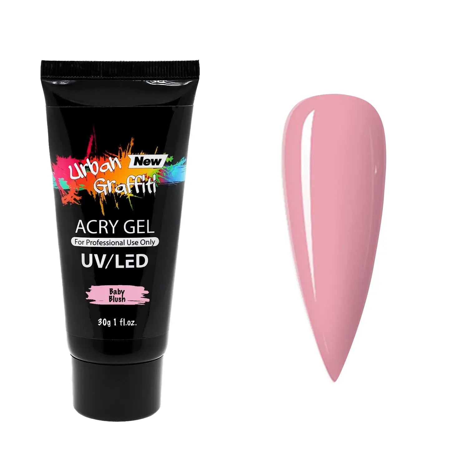AcryGel Tube - Baby Blush 30g   Naio Nails