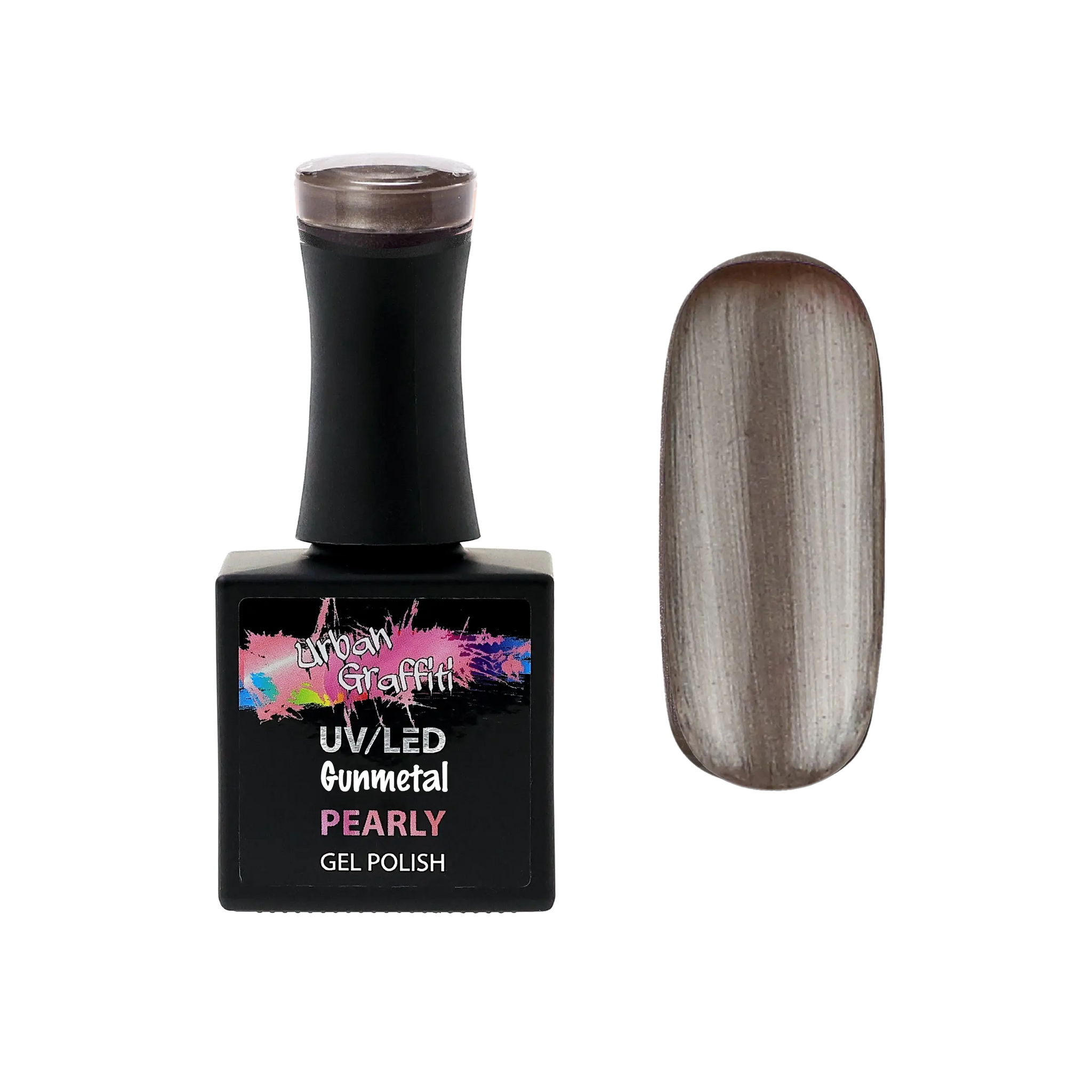 Gunmetal - UGGP-A0874 Urban Graffiti Gel Polish 15ml   Naio Nails
