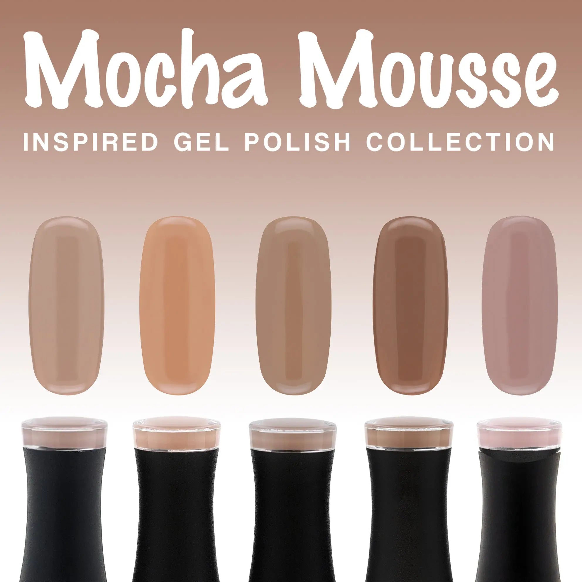 Mocha Mousse Inspired Gel Collection   Naio Nails