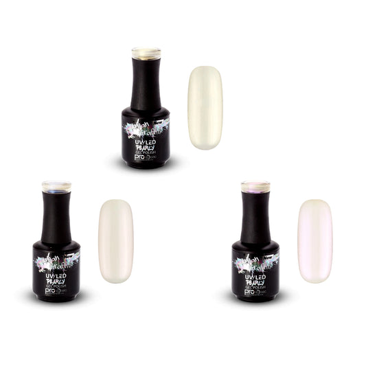 Collection de vernis gel nacre