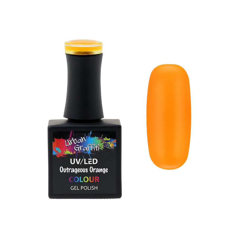 Outrageous Orange - UGGP-A0307 Urban Graffiti Lakier Hybrydowy 15ml