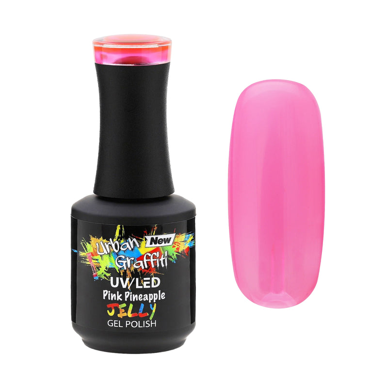 Różowy Ananas - UGGP-JE016 Urban Graffiti Lakier Hybrydowy 15ml