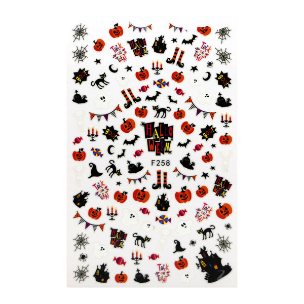Halloween Nail Art Stickers