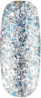 Kapcie Cinders - UGGP-A0908 Urban Graffiti Srebrny i Niebieski Brokatowy Lakier 15ml