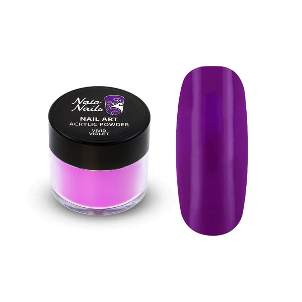 Levendig Violet Ultra Neon Acrylpoeder - 12g