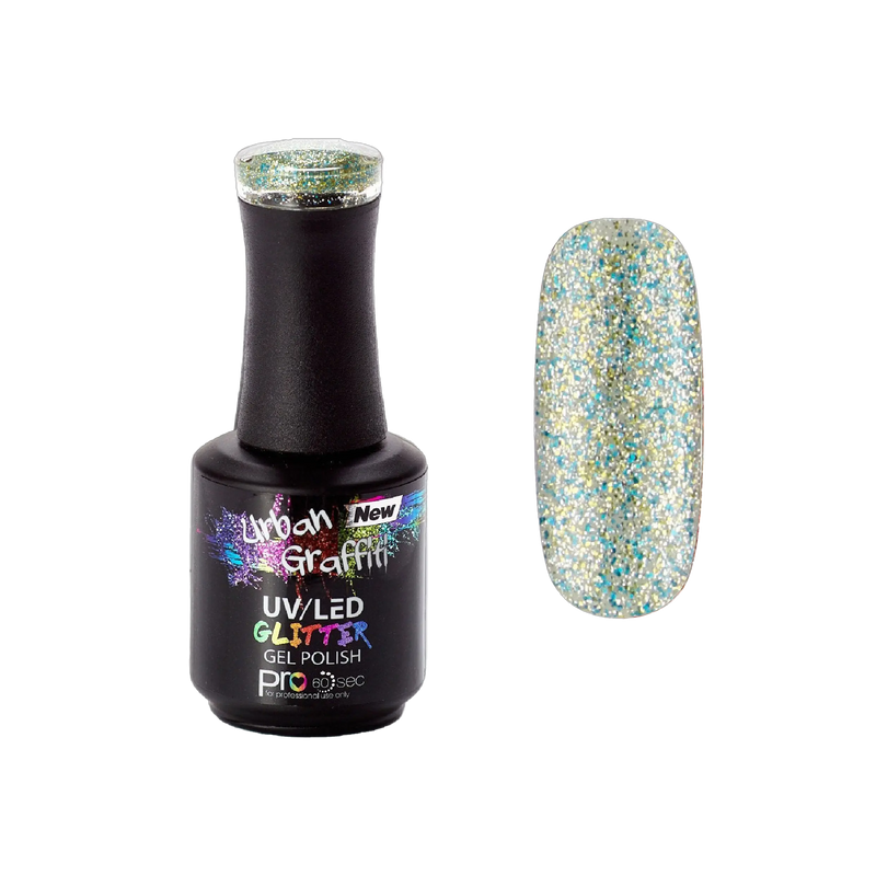 Złoto jak lód - UGGP-A0760 Urban Graffiti Lakier hybrydowy 15ml
