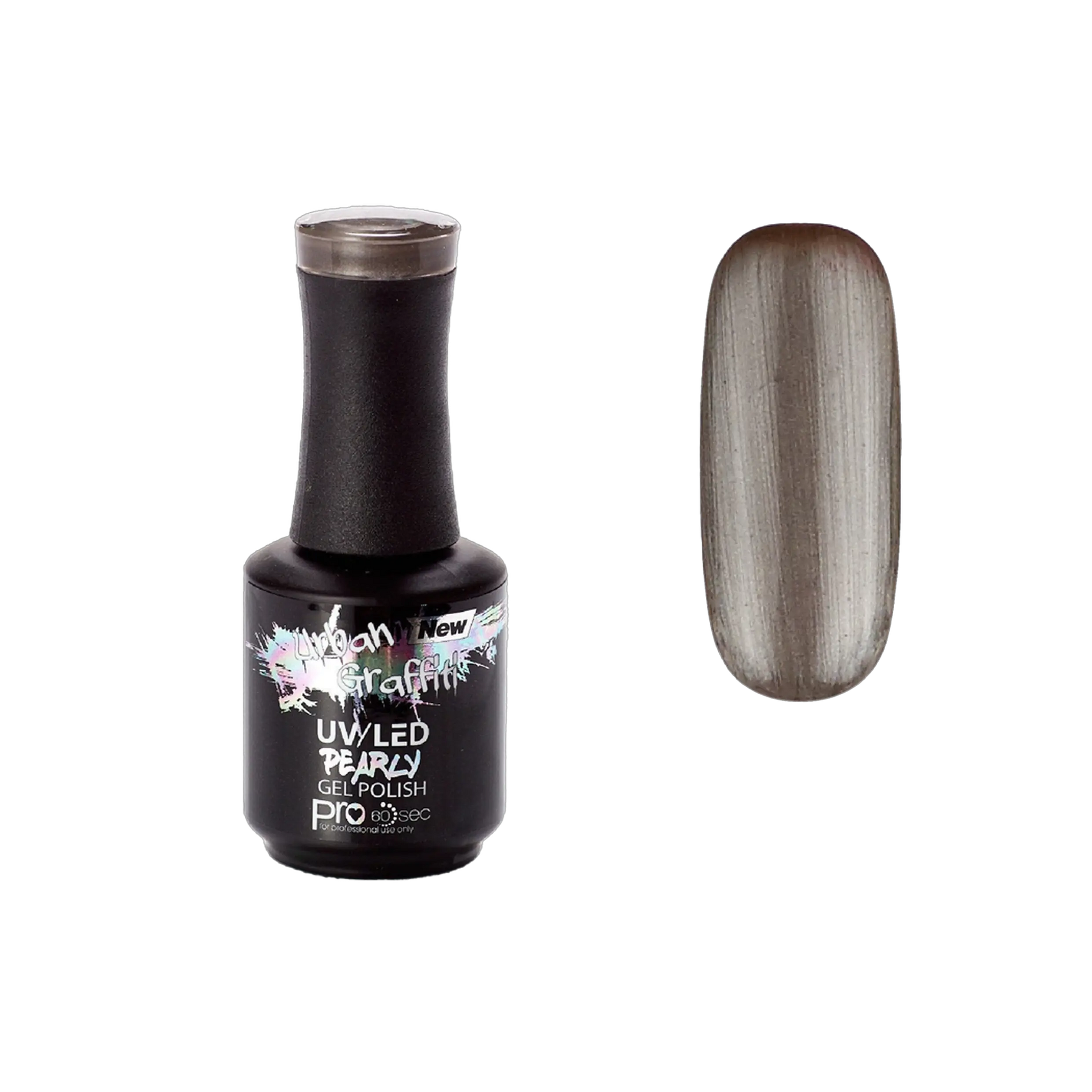 Gunmetal - UGGP-A0874 Urban Graffiti Gel Polish 15ml   Naio Nails