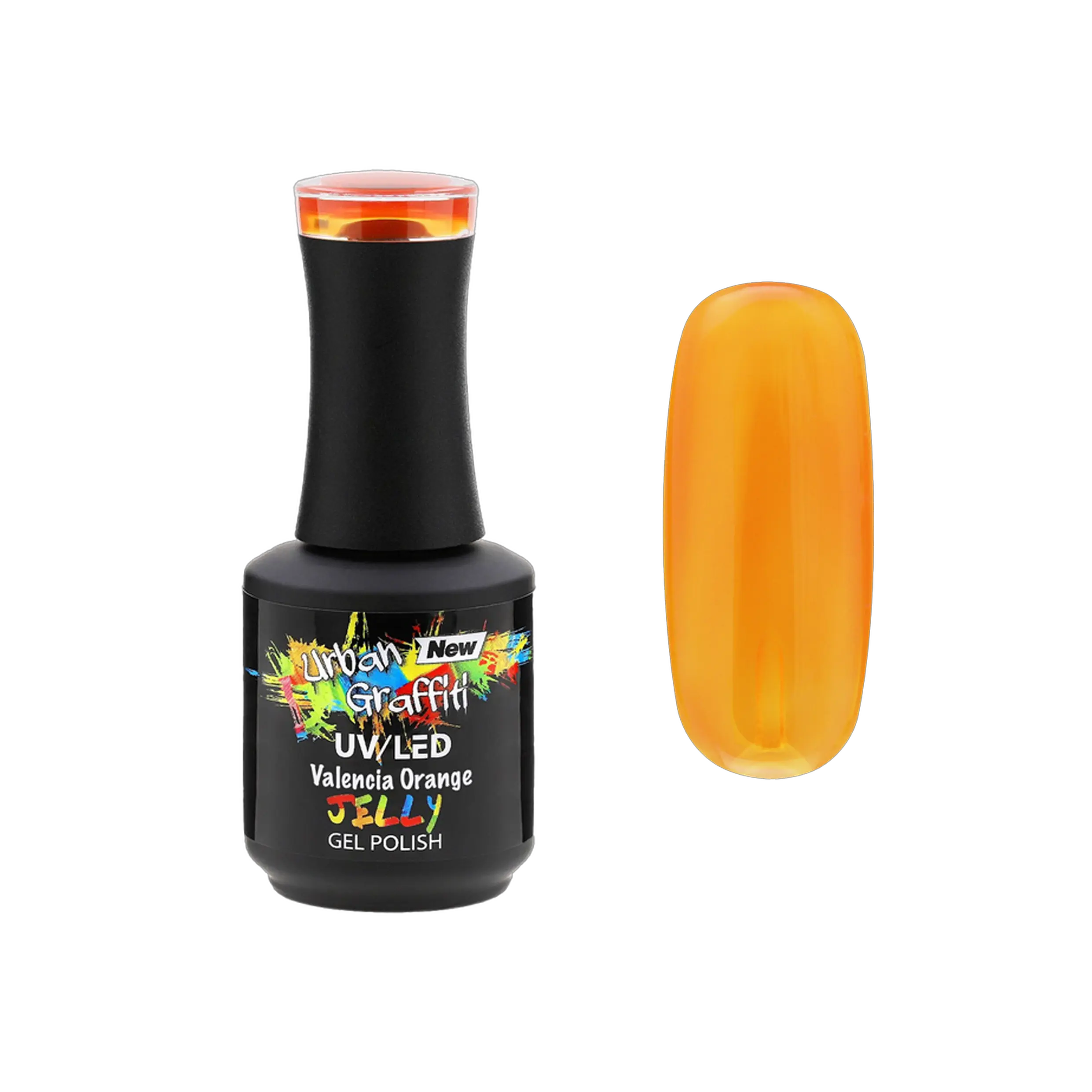 Valencia Orange - UGGP-JE015 Urban Graffiti Gel Polish 15ml   Naio Nails
